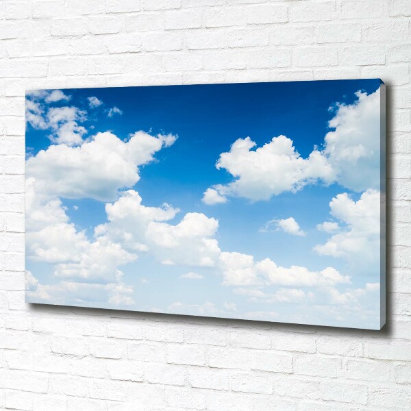 Wandbild Wolken am Himmel