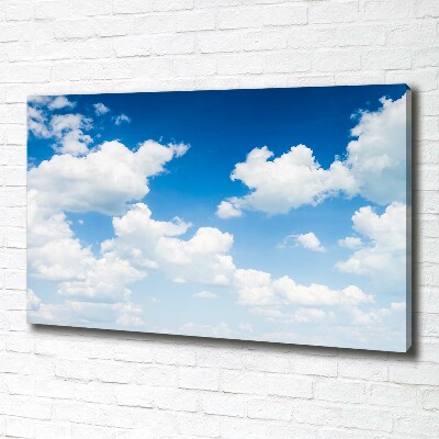 Wandbild Wolken am Himmel