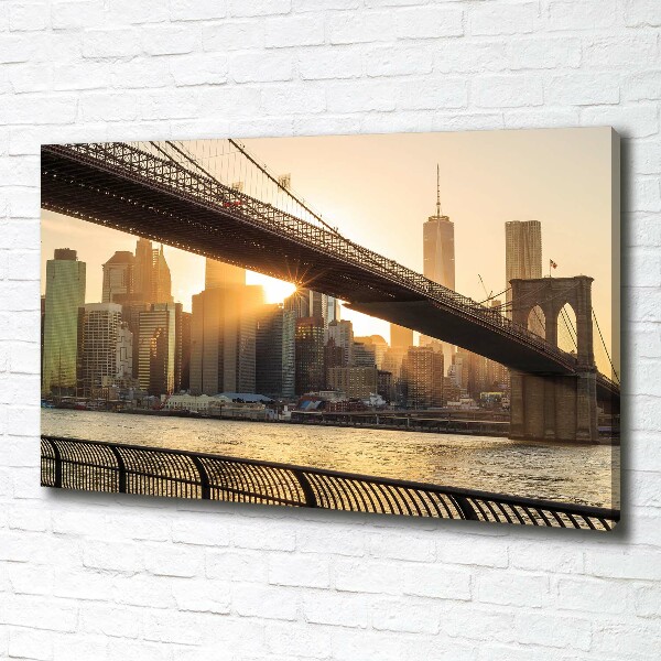 Wandbild Brooklyn Bridge