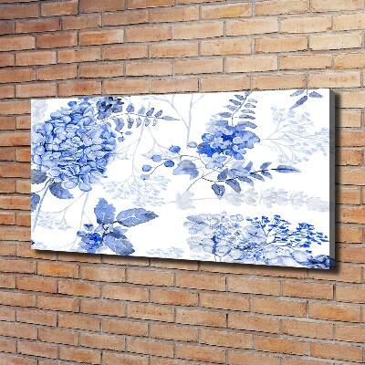 Wandbild Blumenmuster