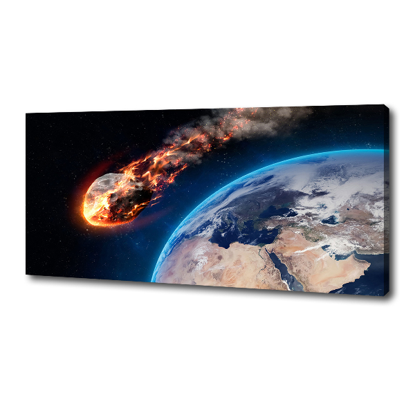 Bild auf leinwand Fallender Meteor