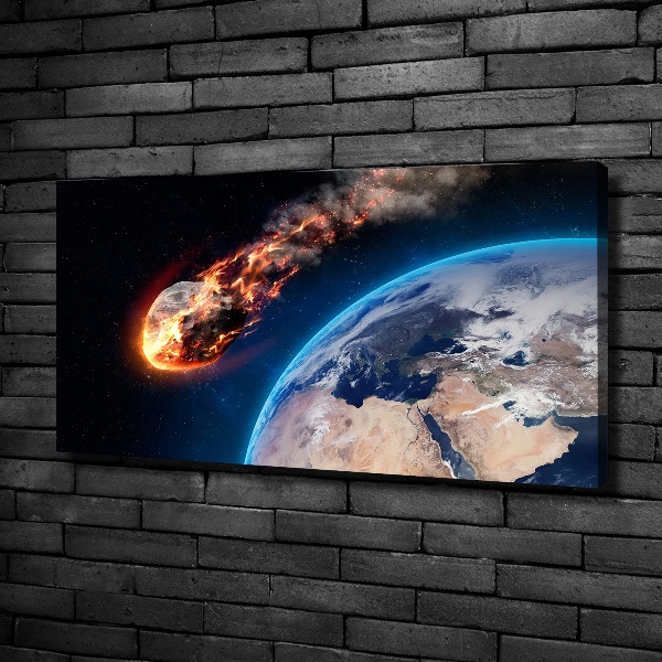 Bild auf leinwand Fallender Meteor