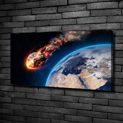 Bild auf leinwand Fallender Meteor