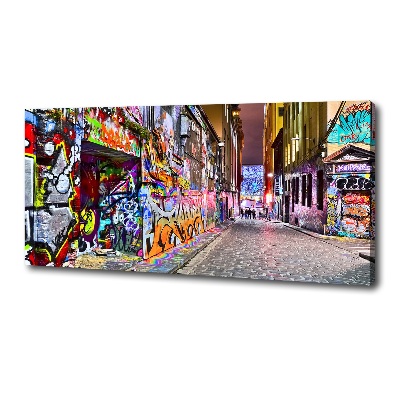 Wandbild Bunte Graffiti