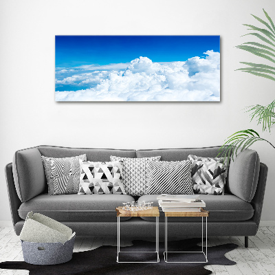 Wandbild Wolken aus der Vogelperspektive