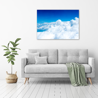 Wandbild Wolken aus der Vogelperspektive