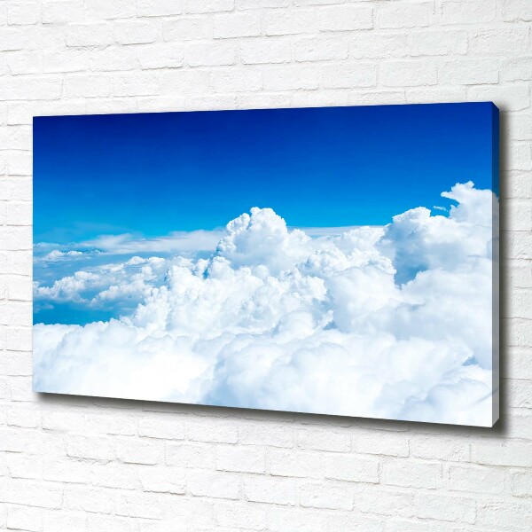 Wandbild Wolken aus der Vogelperspektive