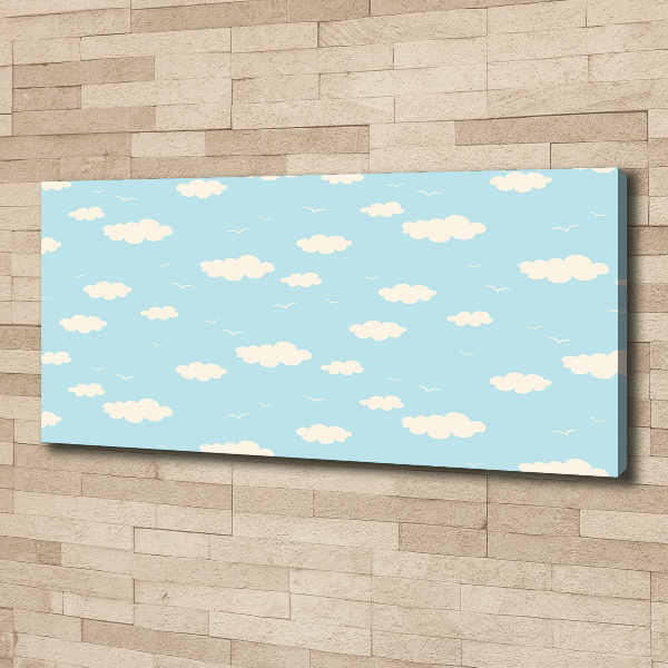 Wandbild Wolken