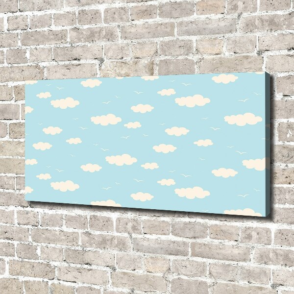 Wandbild Wolken