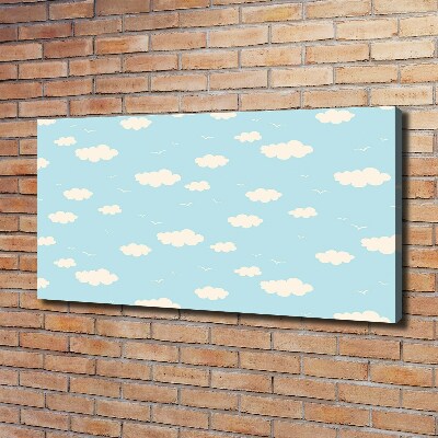 Wandbild Wolken