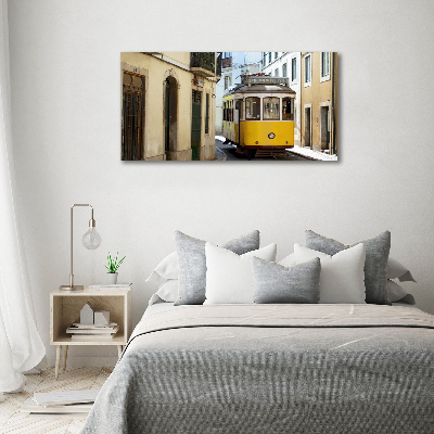 Fotobild Straßenbahn von Lissabon
