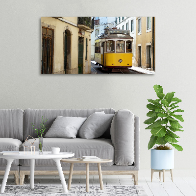Fotobild Straßenbahn von Lissabon