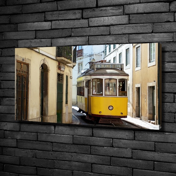 Fotobild Straßenbahn von Lissabon