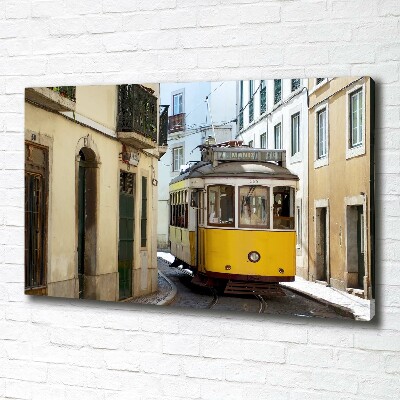 Fotobild Straßenbahn von Lissabon