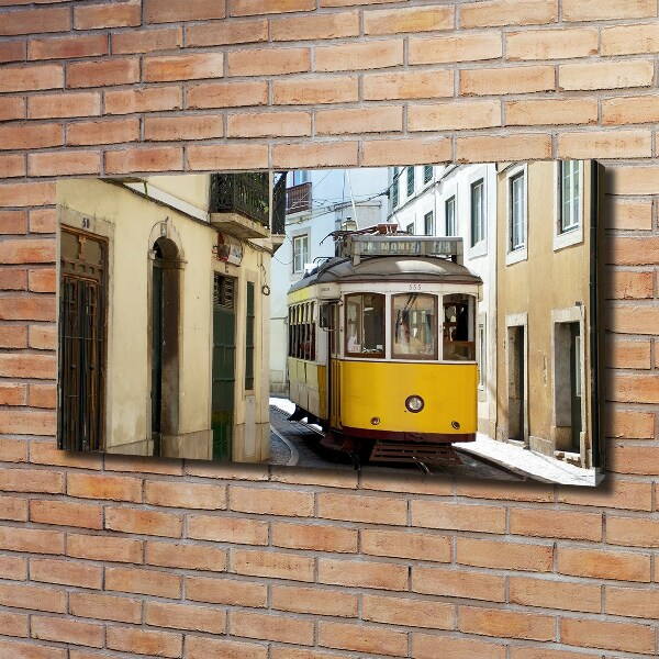 Fotobild Straßenbahn von Lissabon