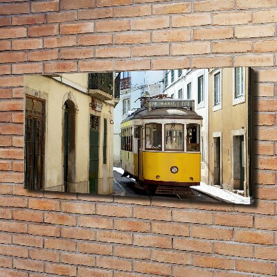 Fotobild Straßenbahn von Lissabon