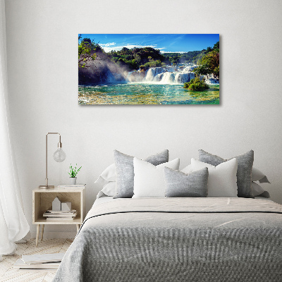 Wandbild Krka-Wasserfälle