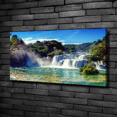Wandbild Krka-Wasserfälle