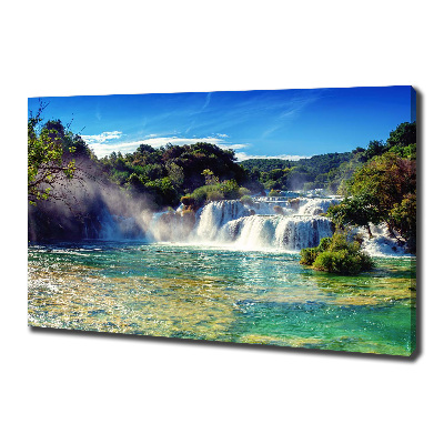 Wandbild Krka-Wasserfälle