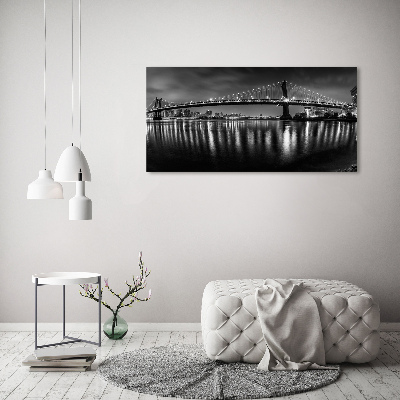 Wandbild Manhattan bei Nacht