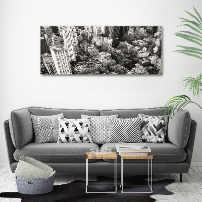 Bild auf leinwand New York aus der Vogelperspektive