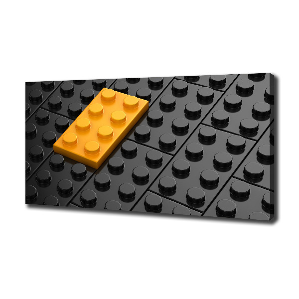 Bild auf leinwand Lego