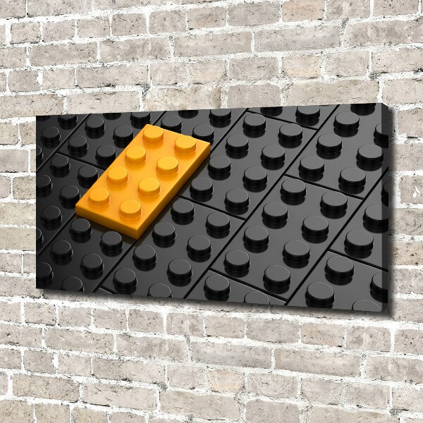 Bild auf leinwand Lego