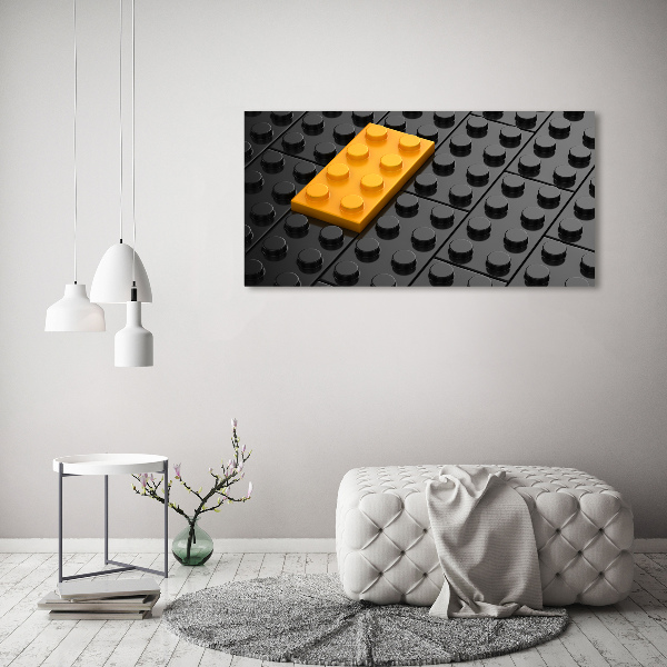 Bild auf leinwand Lego