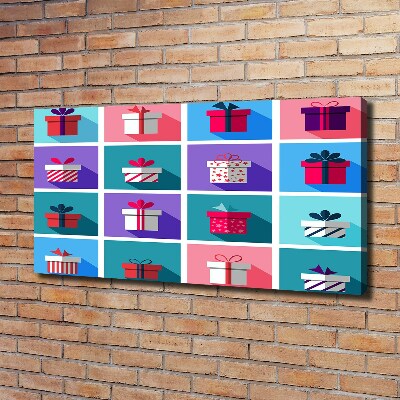 Wandbild Geschenke