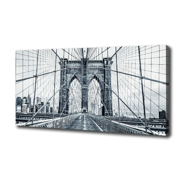 Bild auf leinwand Brooklyn Bridge