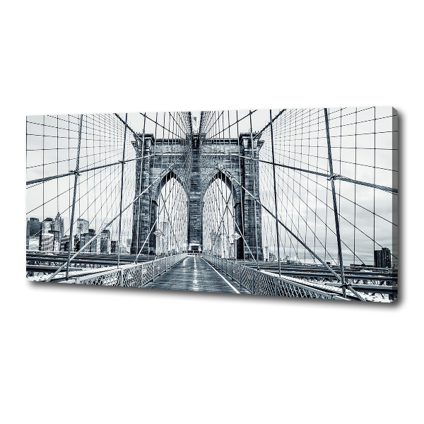 Bild auf leinwand Brooklyn Bridge