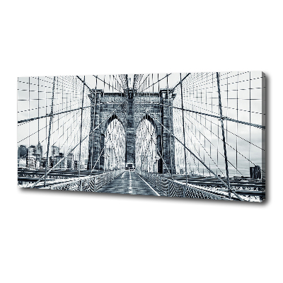 Bild auf leinwand Brooklyn Bridge