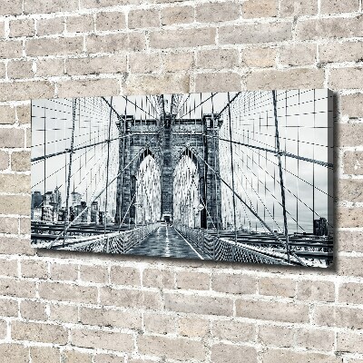 Bild auf leinwand Brooklyn Bridge