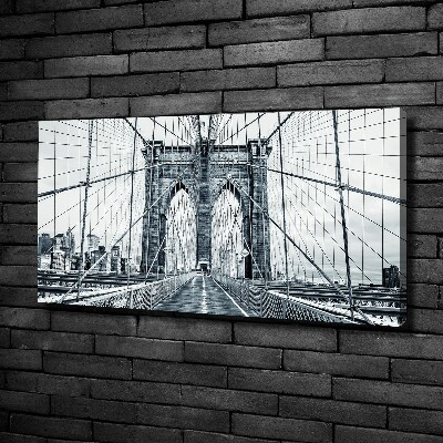 Bild auf leinwand Brooklyn Bridge