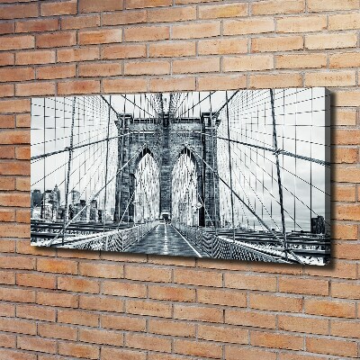 Bild auf leinwand Brooklyn Bridge