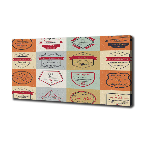 Fotobild Skateboard-Schilder
