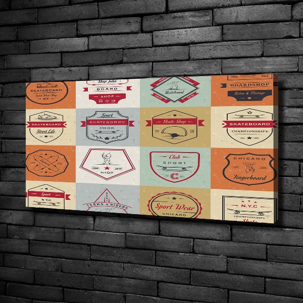 Fotobild Skateboard-Schilder