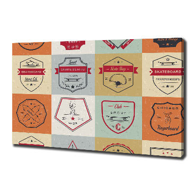 Fotobild Skateboard-Schilder