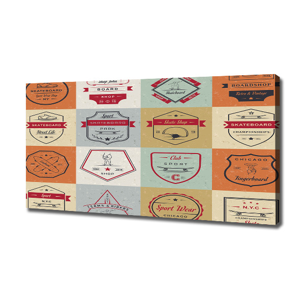 Fotobild Skateboard-Schilder