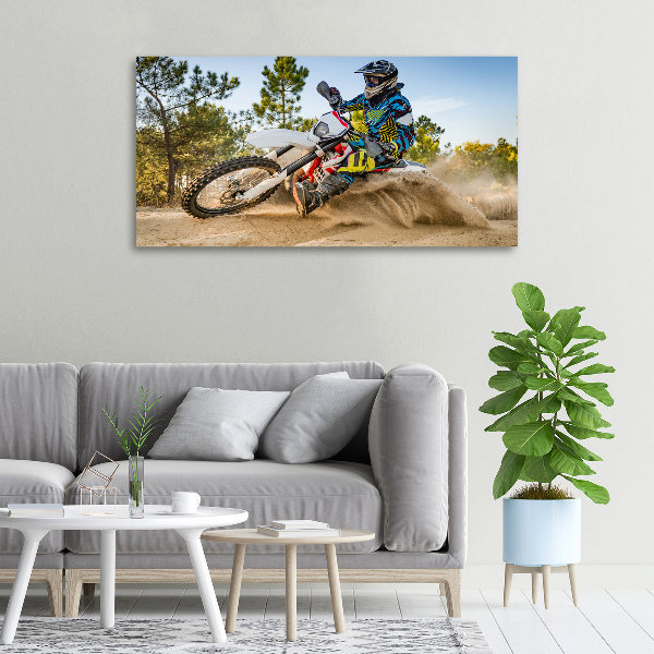 Bild auf leinwand Moto-Cross
