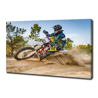 Bild auf leinwand Moto-Cross