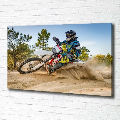 Bild auf leinwand Moto-Cross