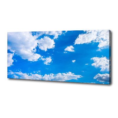 Bild auf leinwand Wolken am Himmel