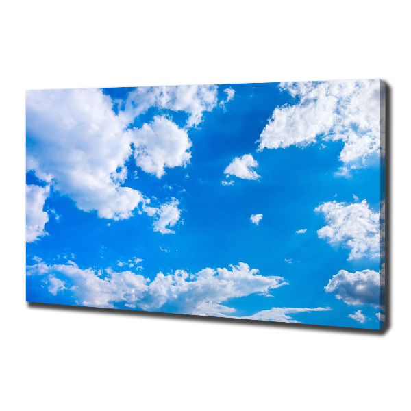 Bild auf leinwand Wolken am Himmel