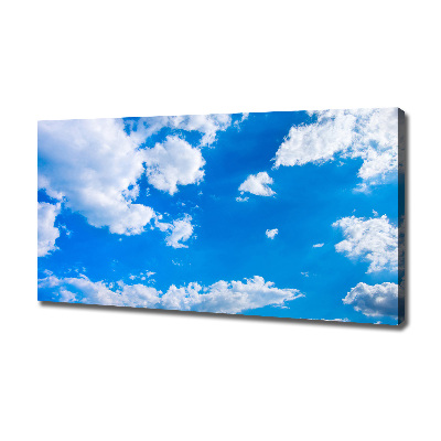 Bild auf leinwand Wolken am Himmel