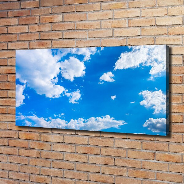 Bild auf leinwand Wolken am Himmel
