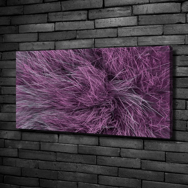 Bild auf leinwand Rosa Fell