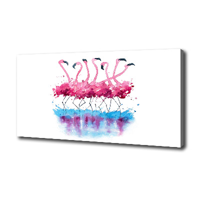Wandbild Flamingos