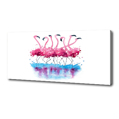 Wandbild Flamingos