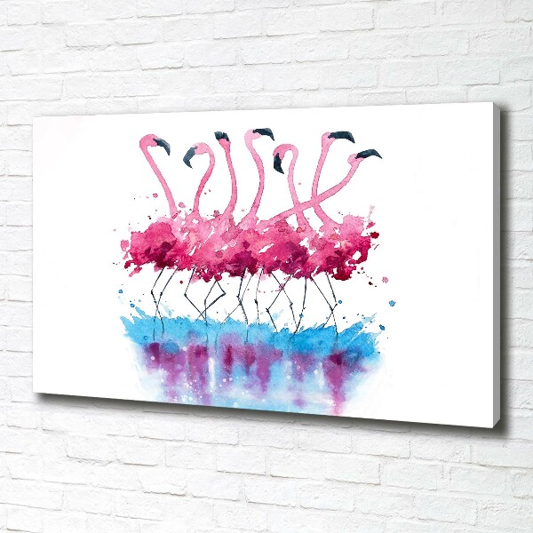 Wandbild Flamingos